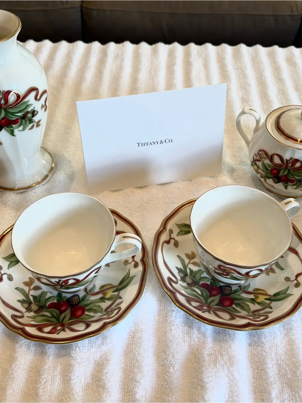 Rare VTG Tiffany & Co Holiday retired Christmas collection